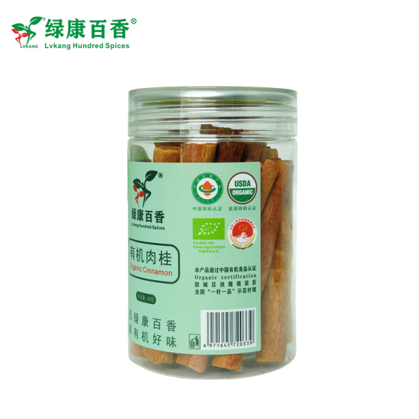 80克瓶装有机肉桂粉 - 烘焙烹饪调味佳品 - 防城港绿康 - front/product.image 4