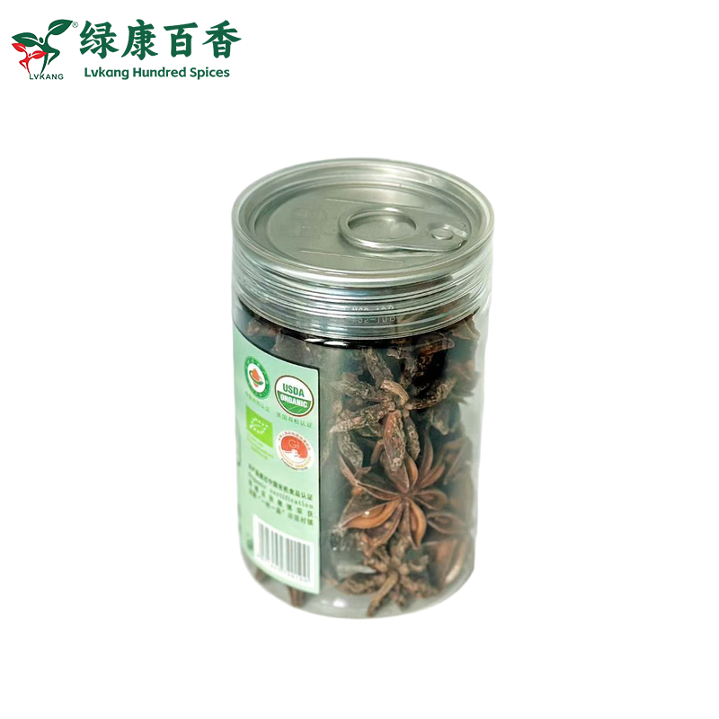 Kitchen Select: 50g Bottled Organic Star Anise - Sulfur-Free